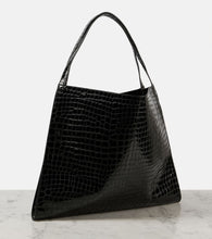 Christian Louboutin Le 54 croc-effect leather shoulder bag