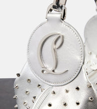 Christian Louboutin Le 54 spiked metallic leather shoulder bag