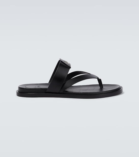Christian Louboutin Leather logo sandals