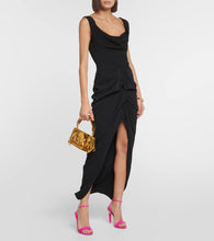 Christian Louboutin Lipgloss Queen patent leather sandals