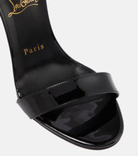 Christian Louboutin Lipqueen 100 patent leather sandals