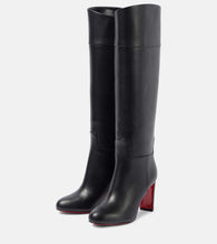 Christian Louboutin Loo Botta 85 leather knee-high boots