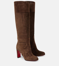 Christian Louboutin Loo suede knee-high boots