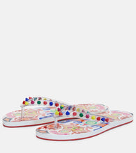 Christian Louboutin Loubi Flip Spikes thong sandals