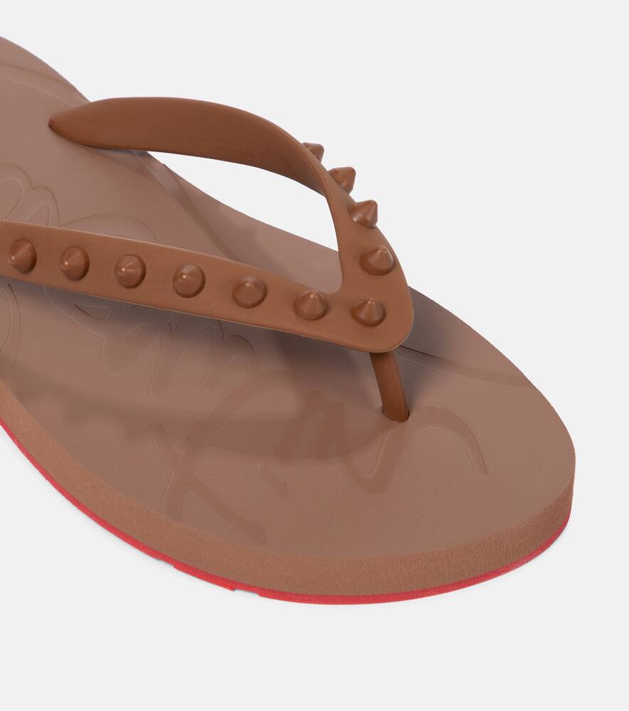 Christian Louboutin Loubi Flip thong sandals