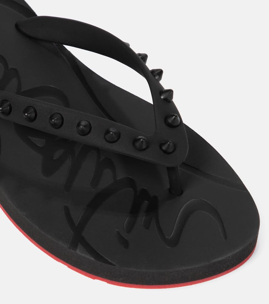 Christian Louboutin Loubi Flip thong sandals