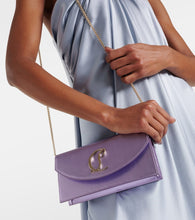 Christian Louboutin Loubi54 Small logo leather clutch