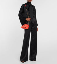 Christian Louboutin Loubi54 Small satin crossbody clutch