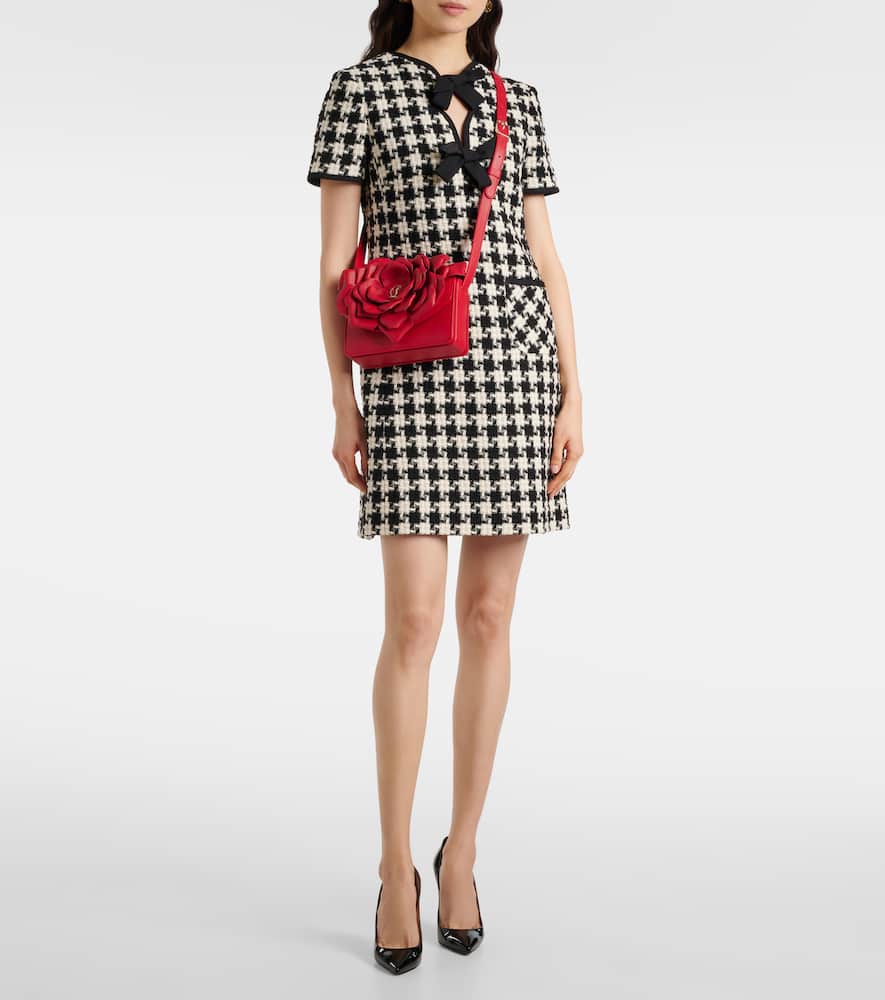 Christian Louboutin Loubi54 appliqu√É¬© leather crossbody bag