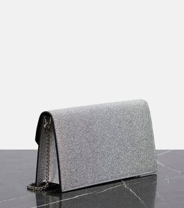 Christian Louboutin Loubi54 embellished leather shoulder bag