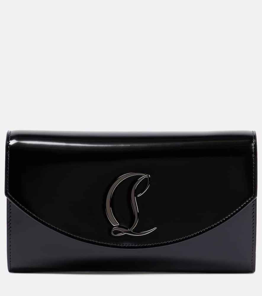 Christian Louboutin Loubi54 leather wallet on chain. Shop Christian Louboutin Shoulder Bags for women now.