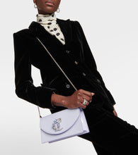Christian Louboutin Loubi54 patent leather clutch