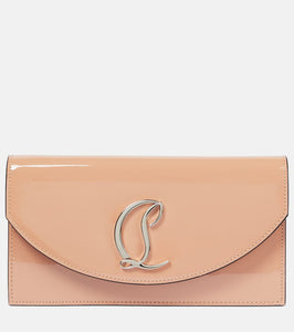 Christian Louboutin Loubi54 patent leather clutch. Shop Christian Louboutin Shoulder Bags for women now.