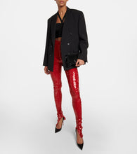 Christian Louboutin Loubi54 patent leather shoulder bag