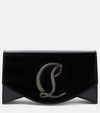 Christian Louboutin Loubi54 patent leather shoulder bag. Shop Christian Louboutin Shoulder Bags for women now.