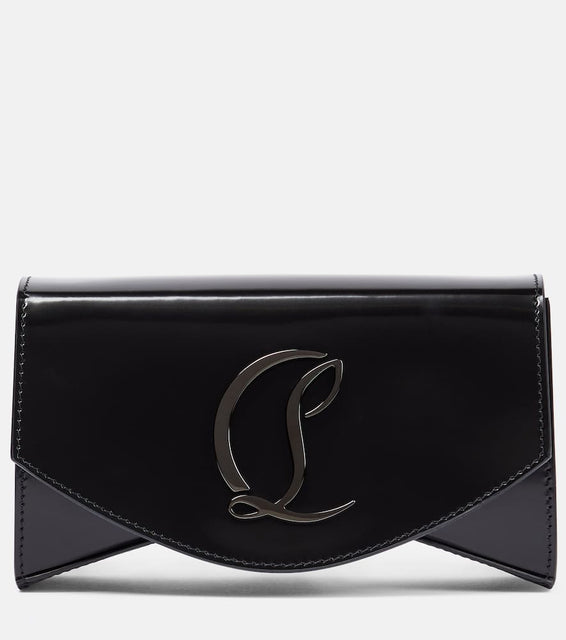 Christian Louboutin Loubi54 patent leather shoulder bag. Shop Christian Louboutin Shoulder Bags for women now.