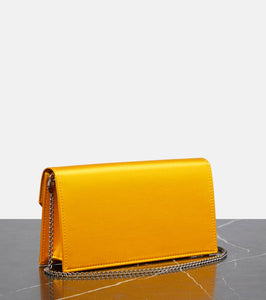 Christian Louboutin Loubi54 satin clutch