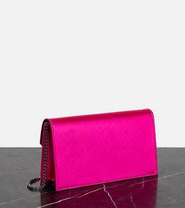Christian Louboutin Loubi54 satin shoulder bag