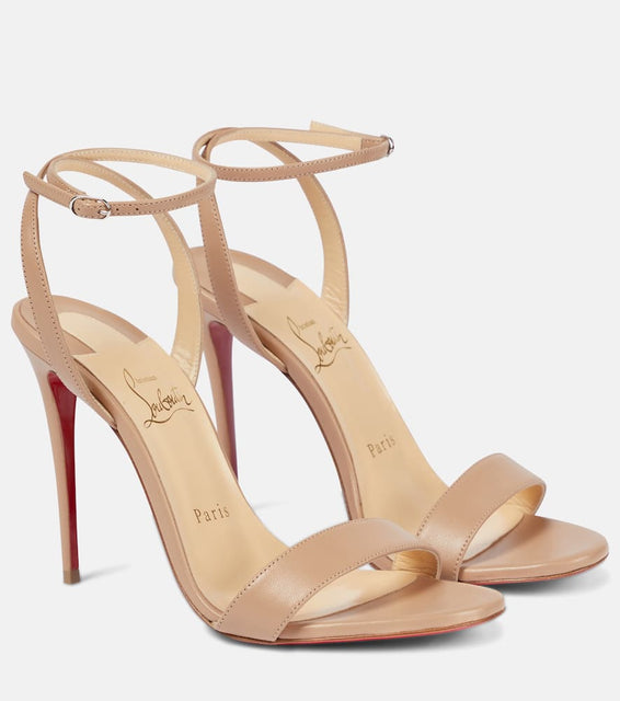 Christian Louboutin Loubigirl 100 leather sandals