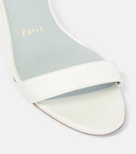 Christian Louboutin Loubigirl 85 silk cr√É¬™pe satin sandals