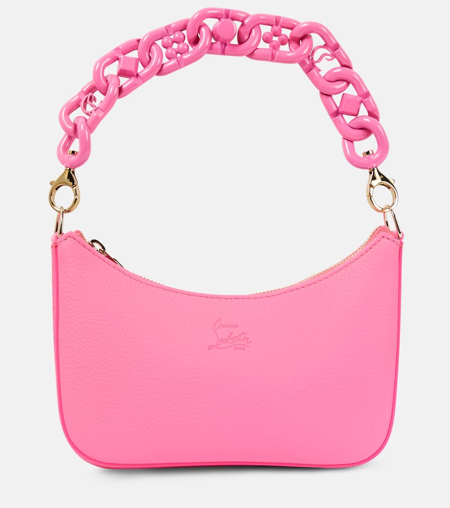 Christian Louboutin Loubila Chain Mini leather shoulder bag. Shop Christian Louboutin Shoulder Bags for women now.
