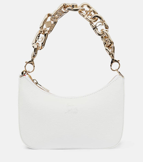 Christian Louboutin Loubila Chain Mini leather shoulder bag. Shop Christian Louboutin Shoulder Bags for women now.