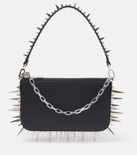 Christian Louboutin Loubila Mini spiked leather shoulder bag. Shop Christian Louboutin Top-Handle Bags for women now.