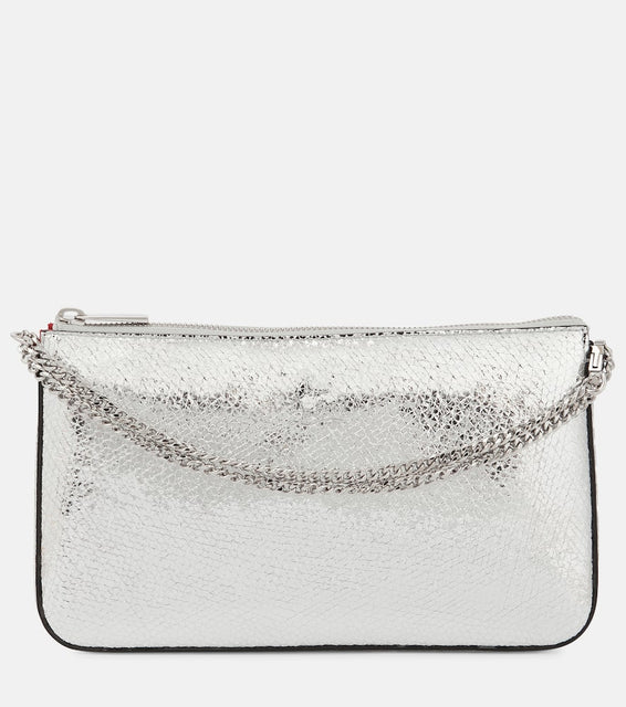 Christian Louboutin Loubila leather pouch. Shop Christian Louboutin Clutches for women now.