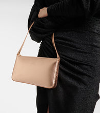 Christian Louboutin Loubila metallic leather shoulder bag