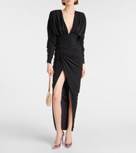 Christian Louboutin Loubila metallic leather shoulder bag