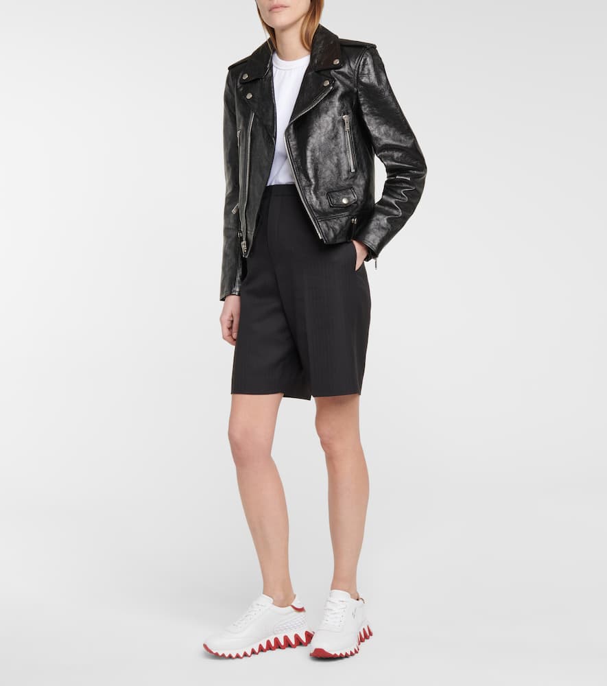 Christian Louboutin Loubishark leather sneakers