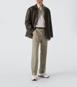 Christian Louboutin Loubishark leather sneakers