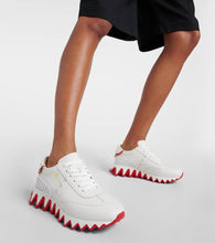 Christian Louboutin Loubishark leather sneakers