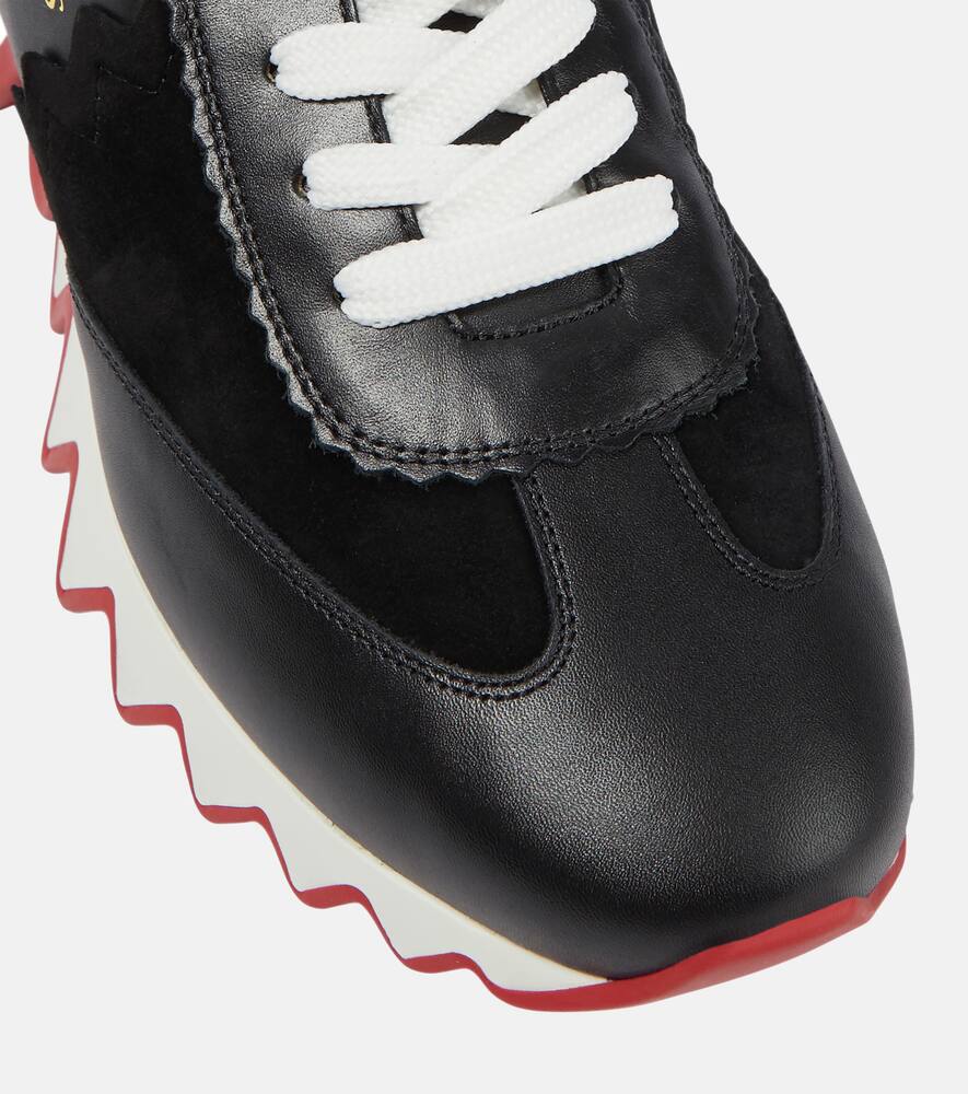 Christian Louboutin Loubishark leather sneakers