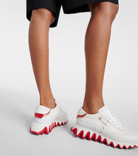 Christian Louboutin Loubishark leather sneakers