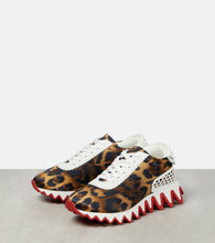 Christian Louboutin Loubishark leopard-print sneakers