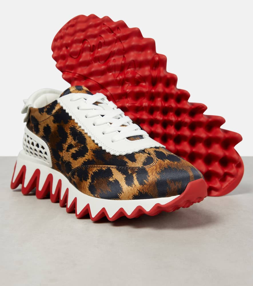 Christian Louboutin Loubishark leopard-print sneakers