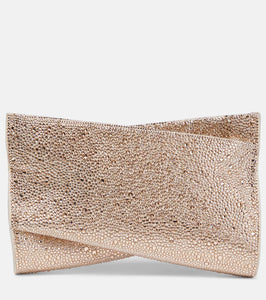 Christian Louboutin Loubitwist Small embellished clutch. Shop Christian Louboutin Clutches for women now.