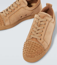 Christian Louboutin Louis Junior Spikes leather sneakers