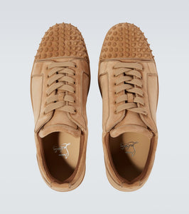 Christian Louboutin Louis Junior Spikes leather sneakers
