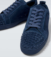Christian Louboutin Louis Junior Spikes suede sneakers
