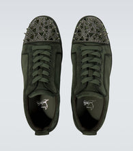 Christian Louboutin Louis Junior Spikes suede sneakers