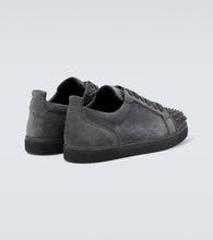 Christian Louboutin Louis Junior Spikes suede sneakers