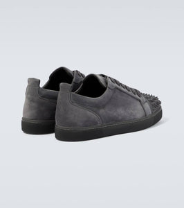 Christian Louboutin Louis Junior Spikes suede sneakers
