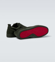 Christian Louboutin Louis Junior Spikes suede sneakers
