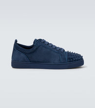 Christian Louboutin Louis Junior Spikes suede sneakers