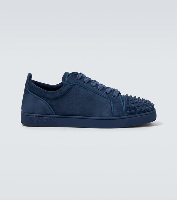 Christian Louboutin Louis Junior Spikes suede sneakers