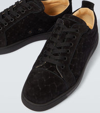 Christian Louboutin Louis Junior braided suede sneakers