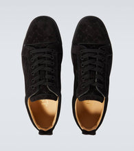 Christian Louboutin Louis Junior braided suede sneakers
