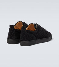 Christian Louboutin Louis Junior braided suede sneakers
